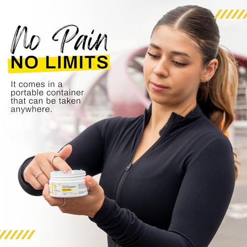 TIDL Cryotherapy Pain Relief Plant-Based Menthol Cream, 3 fl oz | Cooling Cream for Arthritis Joint Muscle Back Pain Relief Anti-Inflammatory Fast-Absorbing Full-Body Recovery - style: 3 Ounce