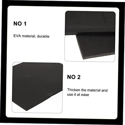 Totority 5pcs Aquarium Insulation Pad Non-Skid Shock-Absorbing Fish Tank Cushion Thickened Black Pad for Leveling and Heat Resistance Under Tank Mat