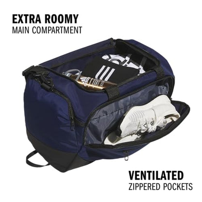 adidas Defender 5 Duffel Bag for Sports, Gym and Travel, Team Navy Blue 2, OSFA - color: Team Navy Blue 2, style: Small (42l)