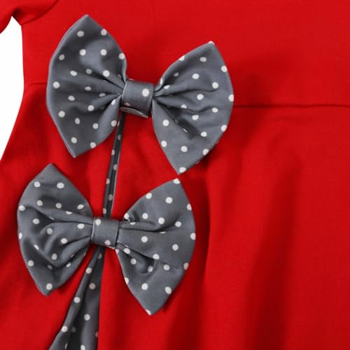 Abaya for Toddler Baby Girls Muslim Prayer Clothes with Hijab Kids Maxi Dress Middle East Dubai Islamic Clothing - color: Red, size: 12-18 Months