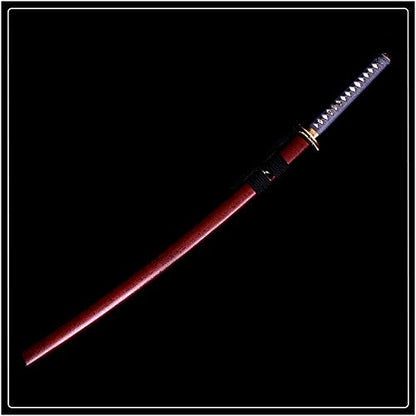 siwode Katana Handmade Full Tang Sharp, Alloy Tsuba Japanese Samurai Sword High Carbon Steel 1060,T10 1095, 40-Inch - color: Dragen fly