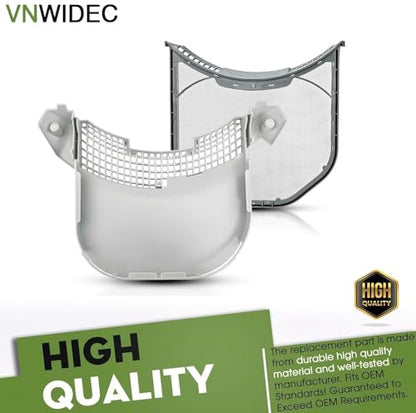DLE3360W DLEX3250R DLE3300W DLE3600V DLE4970W Dryer Lint Filter Screen, Lint Trap Cover Housing Replacement For LG Dryer