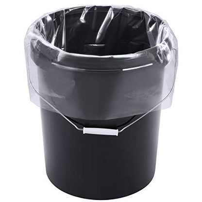 5 Gallon Bucket Liner Bags for Marinating and Brining, Food Grade, BPA Free, Extra Heavy Duty Leak Proof, Great for Food Storage, Ice Bucket, 4Mil, Pack of 12