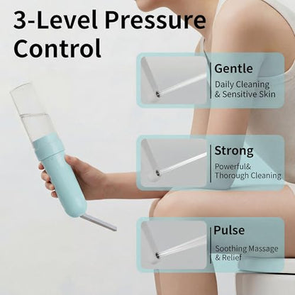 Portable Bidet for Travel,Personal Hygiene Sprayer Bottle for Women Men - color: Blue