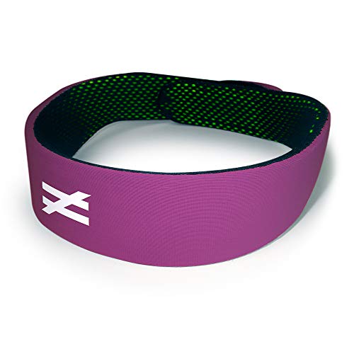 Unequal Halo 1 – 6mm Protective Headgear with Military-Grade Patented Composite, Coated Aramid Fabric - color: Bright Purple, size: Large-X-Large