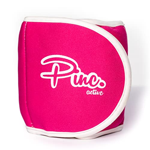 Ankle Weights Set - 0.5lb, 1lb, 2lbs, 3lbs, 4lbs, 5lbs, 8lbs and Adjustable Sets - for Women, Men and Kids - color: Pink, style: 2lbs each (4lbs pair)