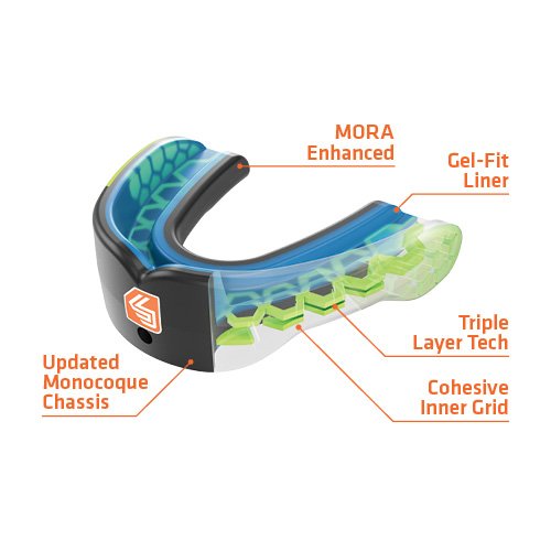 Gel Max Power Flavored Mouth Guards - color: Bubblegum, size: Youth