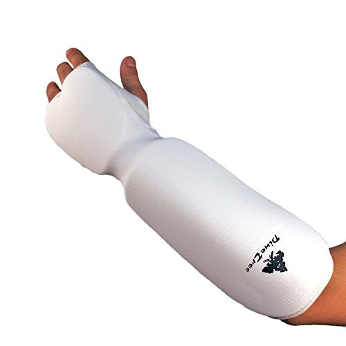 Pine Tree Martial Arts Taekwondo, Karate Training Cloth Fist & Forearm Pad - size: XS-CHL, style: White