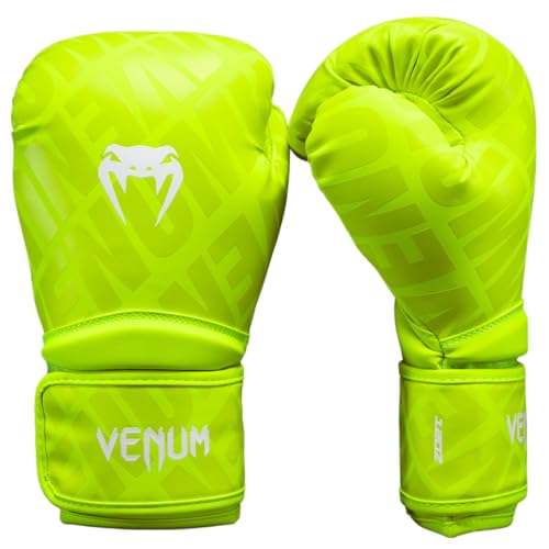 Venum Contender Boxing Gloves - color: Neon Yellow, size: 10-Ounce, style: Contender 1.5 XT 3D