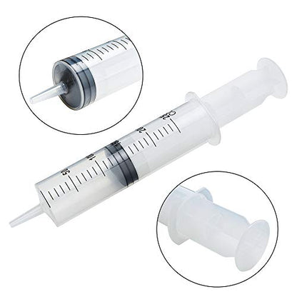 250ml Syringe with 27.6 Inch Tube and Needle, Extra Large Plastic Syringe with Tubing for Glue Dispensing, Scientific Labs, Watering, Refilling - style: 250 ml