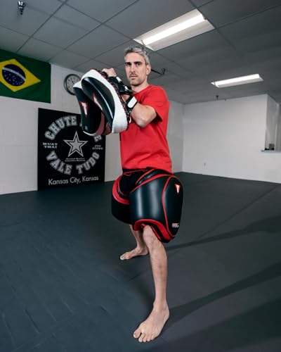 Title MMA Gel Thai Style Thigh Pads 2.0- Boxing Pads, Muay Thai Pads, Punching Mitts, Focus Mitts, Boxing Equipment, Punching Pads, MMA Equipment Kickboxing