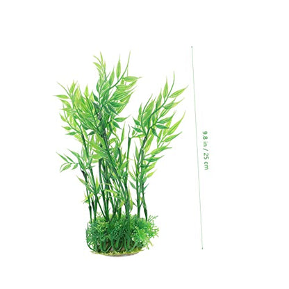 YARNOW Tall Aquarium Decor Fake Plants Natural Aquarium Decor for Desktop Realistic Fish Tank Ornaments