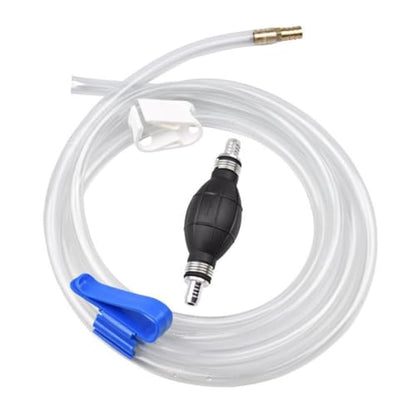 Manual Siphon Pump Hose Set for Oil and Water Transfer, Vehicle Guide Oil Tube with Sturdy Suction Hose, Practical Water Siphon Kit for Aquarium, Car, and Home Use