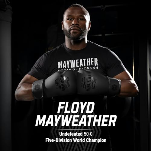 Mayweather Core Boxing Gloves – Bag Gloves, Boxing Mitts & Sparring Gloves for Men, Women | Beginner Training Gloves | Large-X-Large