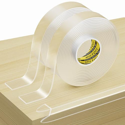 Clear Edge Protector Strip,2 Pack x 0.8in x 9.84FT | 2mm thick，Sharp Edge Wrap Cover Tape, Self Adhesive Protective Bumper Guards for Cabinet Door Desk Bed Furniture Waterproof - size: 2 Pack x 0.8in x 9.84FT