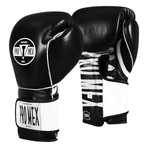 Title Boxing Pro Mex Professional Edge Training Boxing Gloves - color: Black, size: 16 oz