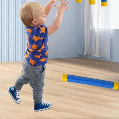 Reflective Drop Stick Challenge, Drop The Stick Game, Catch All DRO p Sticks Game, Hand Speed Challenge Ga me, Hand Eye Coordination Reaction Training Toy, Adjustable Speed, 3 Adjustable Speeds - color: Blue