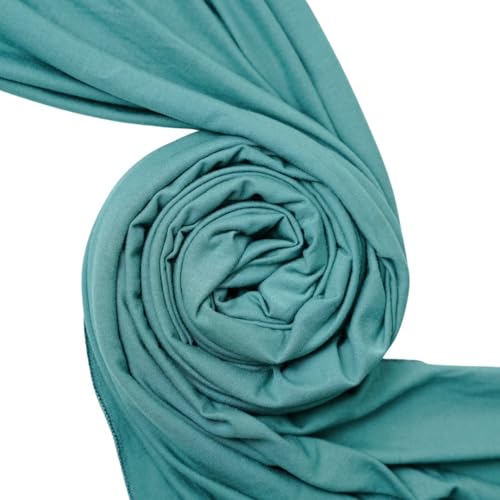 Signature Jersey Hijab - color: Light Teal