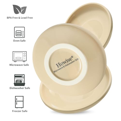 3 PCS Ceramic Cat Bowls, 5.5 in Pet Food Bowl Cat Dishes for Food and Water, Small Dog Dish(Khaki) - color: Khaki