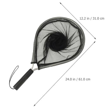 BESPORTBLE Portable Wear-Resist Fishing Net Basket Soft Mesh Lightweight Handheld for Outdoor Fishing and Diving Fish Gear