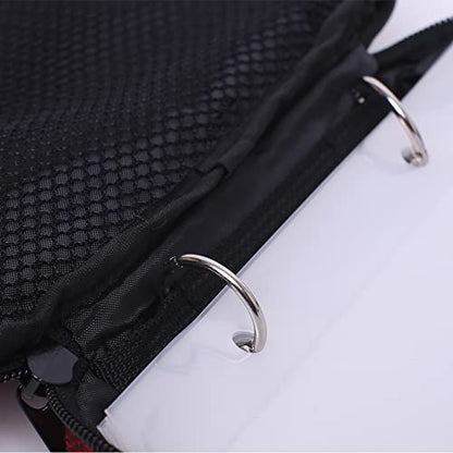 Raprance Fishing Lure Bag Baits Tackle Binder Organizer Storage Plastic Bag - color: Red