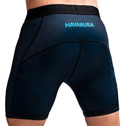 Hayabusa Geo Vale Tudo Shorts Men - color: Blue, size: XX-Large
