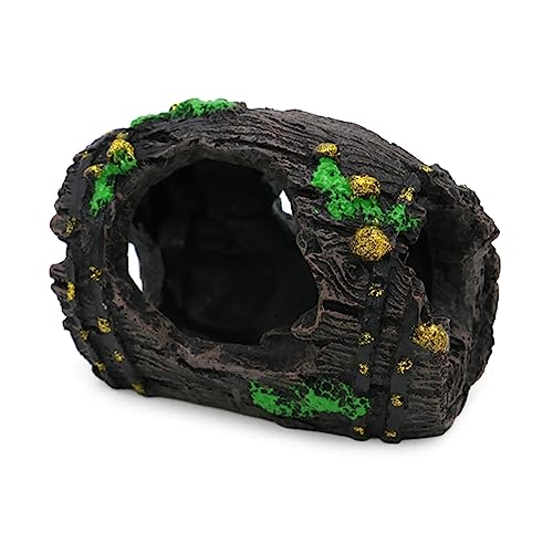 Thereisno Fishtanks Resin Decoration Aquariums Broken WineBarrel House Landscaping Decorations Cave House Shelter House Ornament Fish Tanks Landscaping Decoration