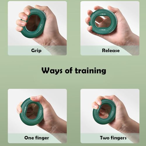 Hand Strengthener Grip 3 in 1 고무 원형 손가락 손목 운동 압착기 20 30 40 50 60 70 80 kg - color: 20/30/40/50/60/70파운드