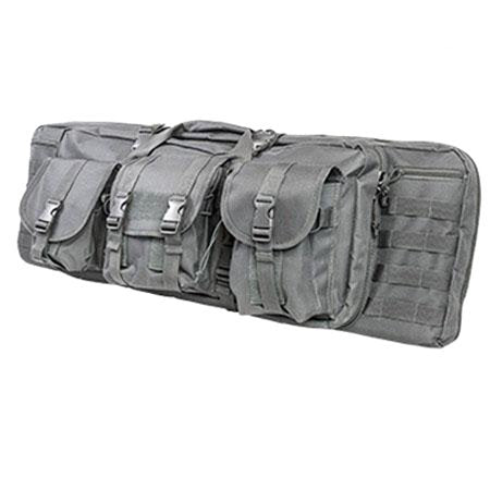 VISM by NcSTAR Double Carbine Case - color: Urban Gray, size: 36-"