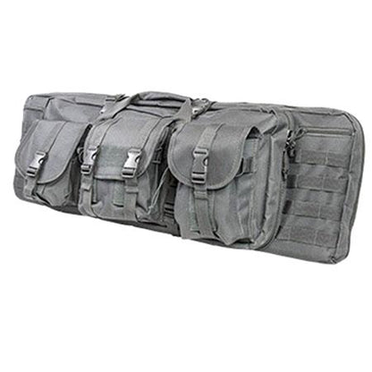 VISM by NcSTAR Double Carbine Case - color: Urban Gray, size: 36-"