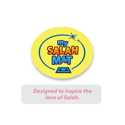 My Salah Mat 아동용 - 핑크 인터랙티브 무슬림 기도 러그 살라 학습 - 36개의 터치 키, 15개 언어, 스피커 및 소책자가 있는 재미있고 쉬운 기도 매트 - 만 3세에서 8세를 위한 이슬람 장난감