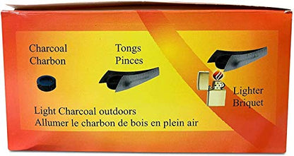 Sunlight® Charcoal Tablets for Incense– Quick Light Charcoal Tablets – Charcoal Disk Lights – 33 mm Resin Burner Rolls – – Charcoal Burner - Instant Fire Coal Tablet (100 Count (2 Pack).) - size: 100 Count (2 Pack).