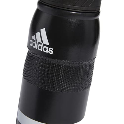 adidas 750 ML (28 oz) Stadium Refillable Plastic Sport Water Bottle - color: Black/White