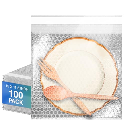 Shipping Bubble Bag, 3 x 4 Inches. 500 Pack Clear Bags for Packaging. Self Seal Bubble Pouches for Packing. Waterproof Polyethylene Storage Moving Bags. Packing Materials for Fragile Items - size: 3" x 4" / 500 Pack