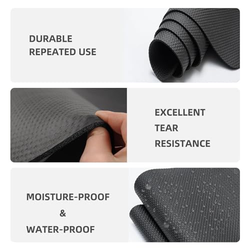 Treadmill Mat,Bike Mat Compatible with Peloton Bike Elliptical Treadmill,Folding Pad Exercise Equipment Under Exercise Trainer Pad for Stationary Indoor Spin - size: 84"L x 32"W x 0.3"Th