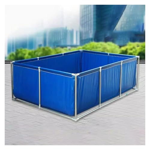 Canvas Fish Pond, Fish Show Water Tank, Foldable Water Storage Pond, Temporary Holding Viewing Canvas Fish Pond(1x1x0.5cm) - size: 1x1x0.5cm