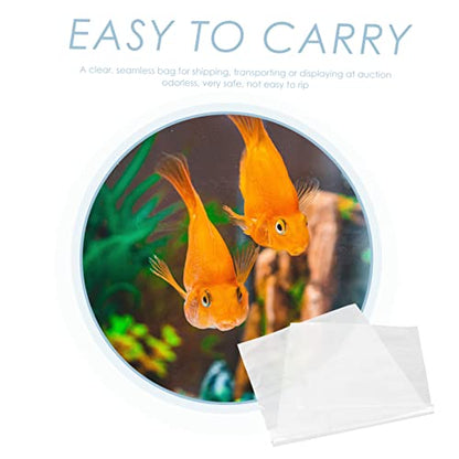 PRETYZOOM Fish Wrapping Bags 20pcs Transport Bags for Marine Tropical Fish Odorless - size: 30X60X0.1CM