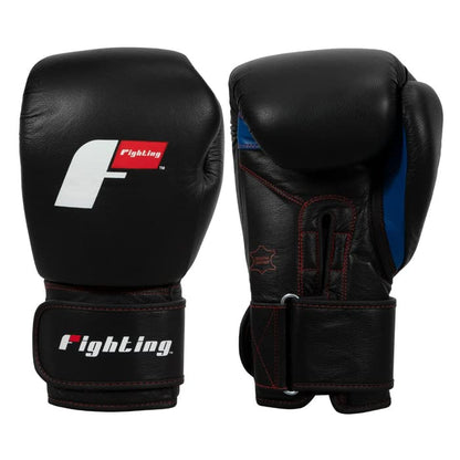 Fighting Leather Heavy Bag Gloves - Boxing Gloves, Punching Bag Gloves, Kickboxing Gloves, Punching Gloves, Heavy Bag Gloves, Boxing Gloves Men, Boxing Gloves Women, Boxing Equipment - color: Black, size: 14 oz