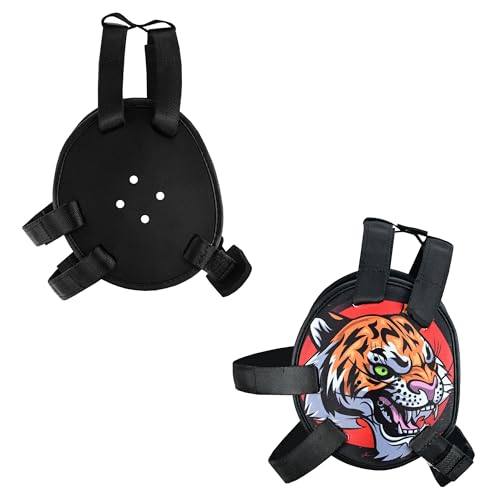 ROAR-INT Kid's Ear Guard BJJ Grappling Head Guard Adjustable Wrestling Headgear for Boys and Girls Earguard MMA Jiu Jitsu (Tiger/Black (2Pcs)) - color: Tiger/Black (2pcs)