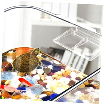 BESTonZON 10pcs Fish Tank Lid Holder Bracket Acrylic Support Clips for Aquarium Cover and Stable Fish Tank Accessories Robust Design for Thickness Aquariums