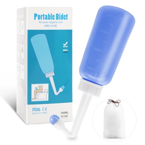 Peri Bottle for Postpartum Care, 12oz Perineal Cleansing Bottle, Purple - color: Purple