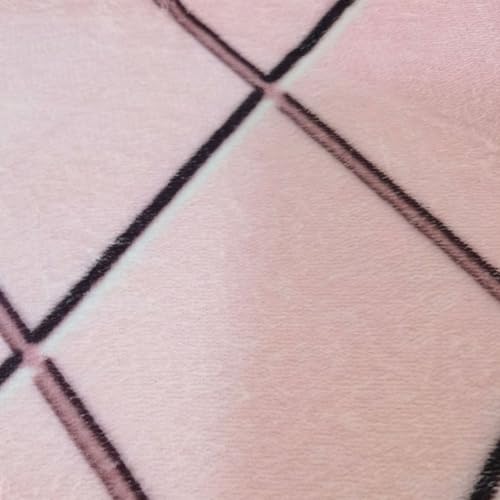 Simple Solid Muslim Prayer Rug Velvet Embossed Turkish Prayer Carpet Portable Islam Prayer Mat for Kids Islamic Janamaz Great Ramadan Eid Gift Elegant Sajadah with Tassel Salat Rug 50x80cm - color: Pink