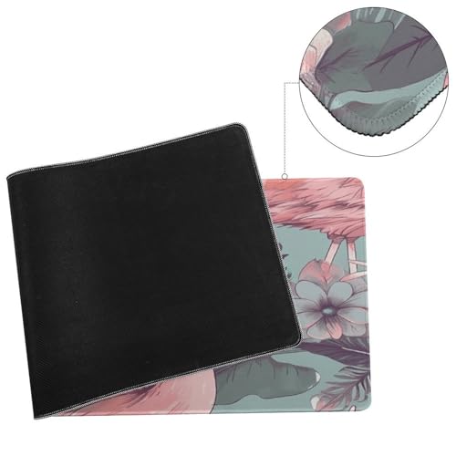 Large Size Gaming Mouse Pad Flamingo2 Desk Mat Non-Slip Base Waterproof Desktop Writing Pad for Office Home - color: Flamingo2, size: 30x80cm
