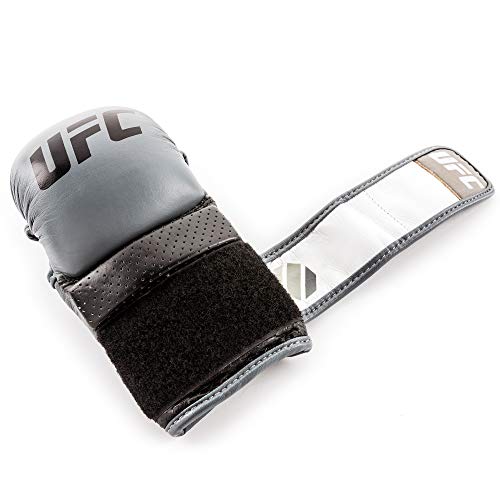 UFC Pro MMA Sparring Glove - color: Gray, size: SM/MED