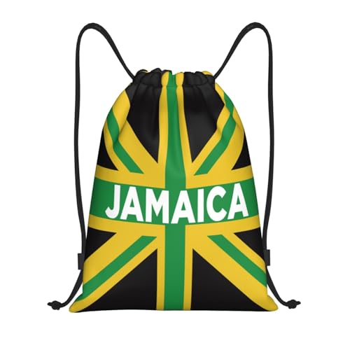 Gianlaima Drawstring Backpack Gym draw string bag For Men Women - color: Black44