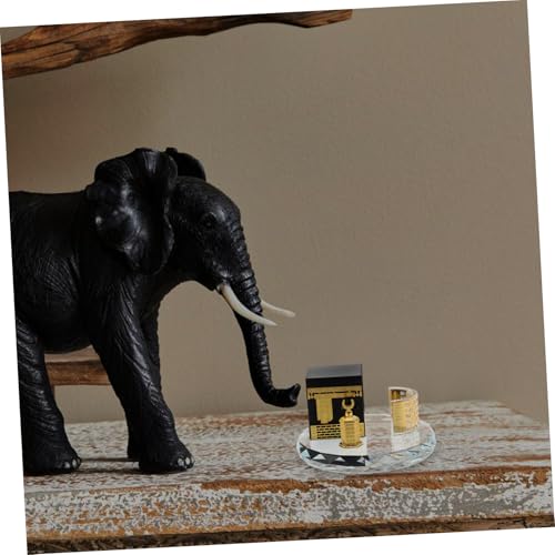 OUNONA Miniature Set Crystal Handicraft for Home Decor Vehicle Decoration Islamic Architecture Saudi Arabia Souvenir