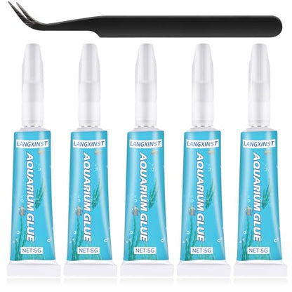 Aquarium Super Glue Gel Fish Safe for Coral, Moss and Plants | Fast-curing fish safe gel for coral, moss and plants in freshwater and saltwater aquariums.