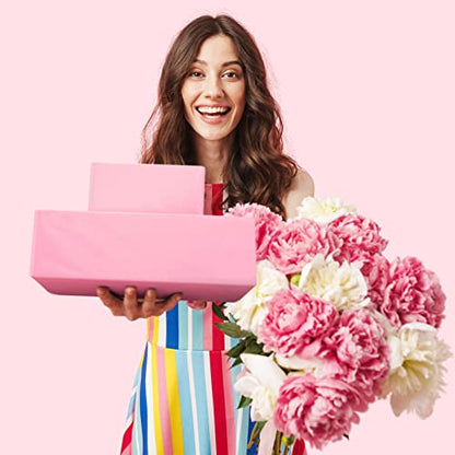 Metronic Poly Mailers 14.5x19 100 Pack, Large Self Seal Shipping Bags | Thick Strong Adhesive Waterproof Tear-resistant Mailing Envelopes, Packaging Bags for Clothing, Small Business, Light Pink - size: 14.5x19 100PC