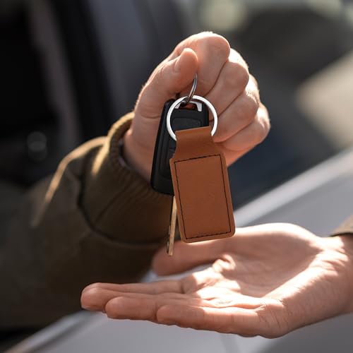 LaserGram Rectangle Keychain, Allah 2, Personalized Engraving Included (Dark Brown) - color: Dark Brown