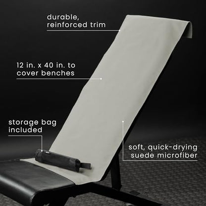 S&T INC. Gym Travel Towel, 1 Pack, Cooling Towels for Camping, Yoga, Home and Gym Bag, 1 Storage Bag Included, 12 Inch x 40 Inch, Microfiber, Grey - color: Grey (1 Pack)
